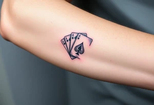 poker tattoo idea