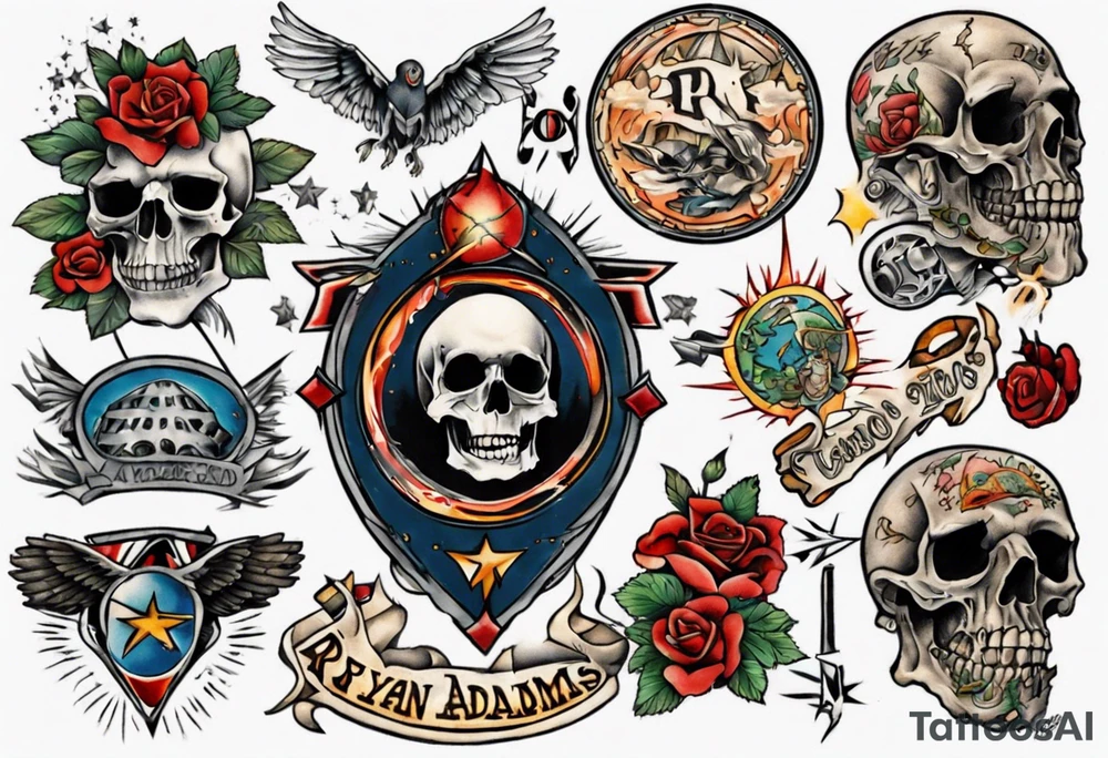 ryan adams tattoo tattoo idea