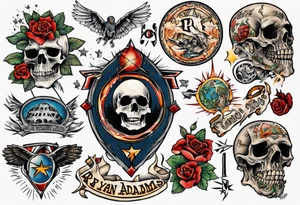 ryan adams tattoo tattoo idea