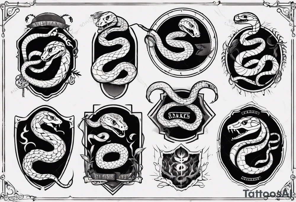 snake tattoo idea