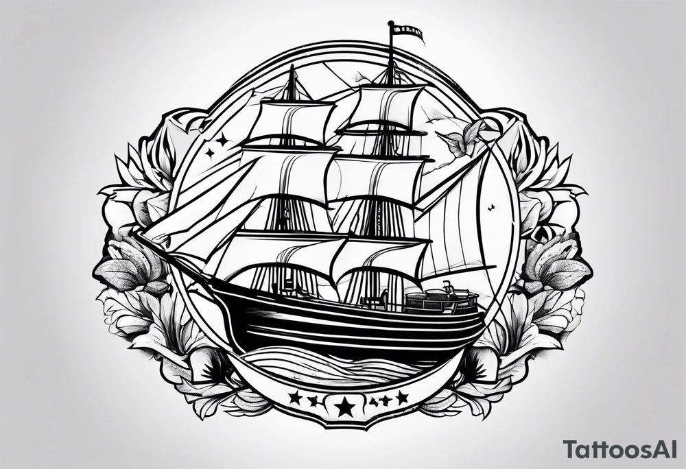 United states sailor tattoo idea