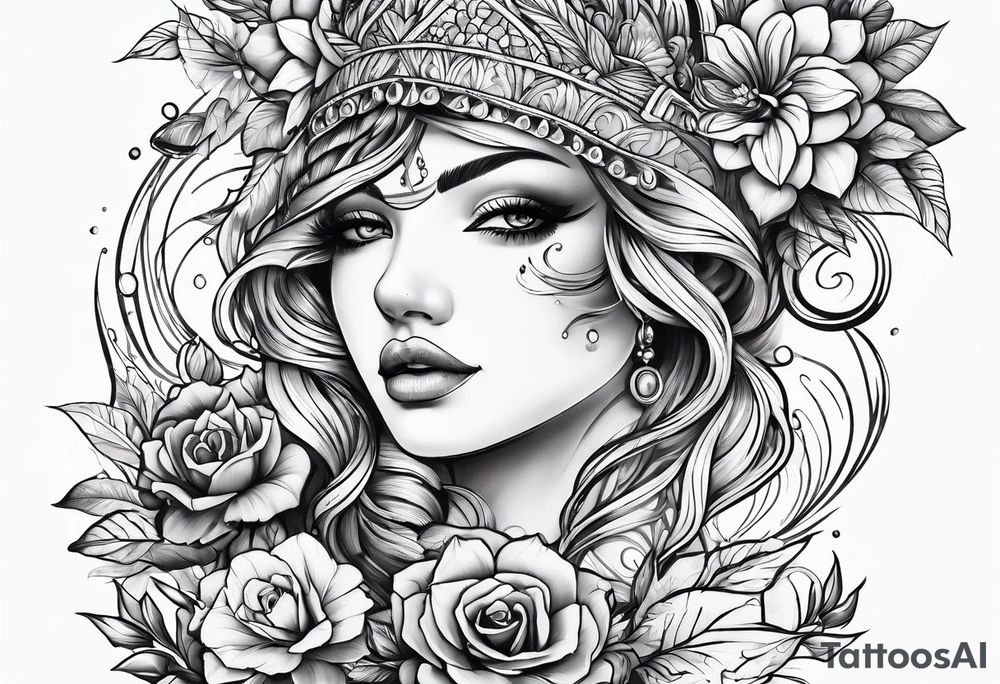 Irrigation water tattoo idea