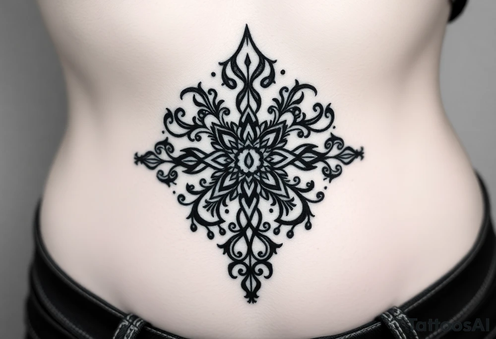 Representing forgetting the past, healing and moving forward tattoo idea