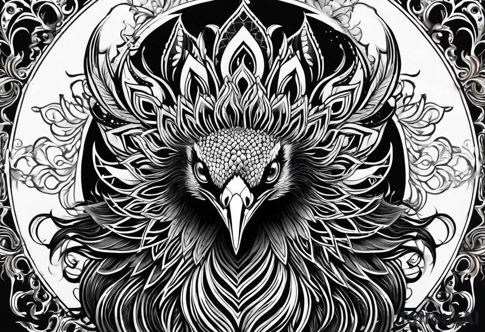 dark peacock tattoo
more majestic
demon peacock dark fantasy tattoo idea