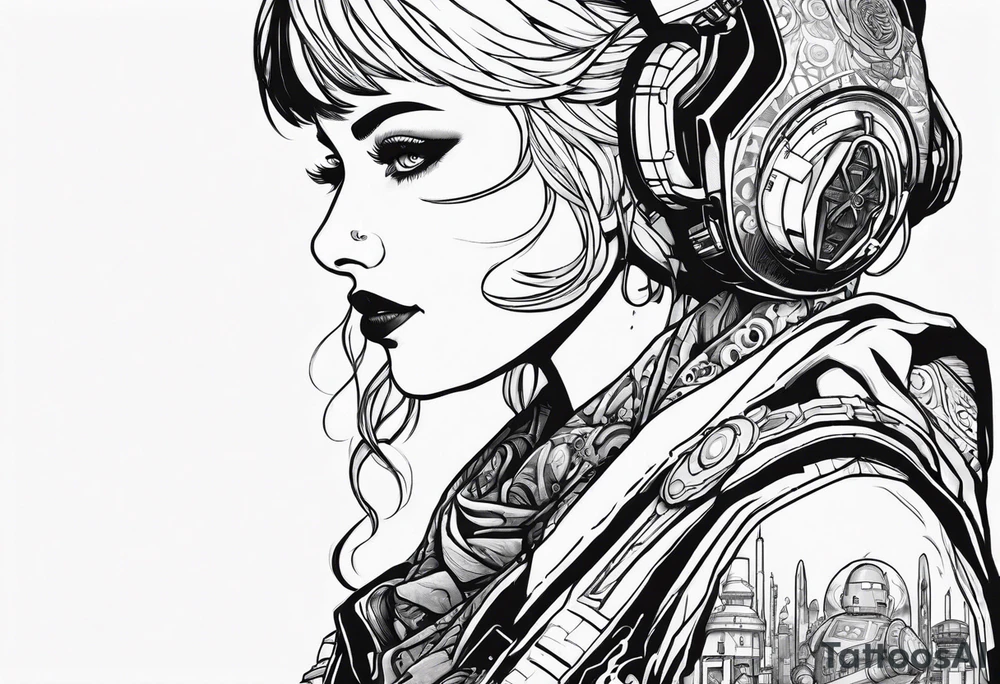 Love, Death & Robots, star wars tattoo idea
