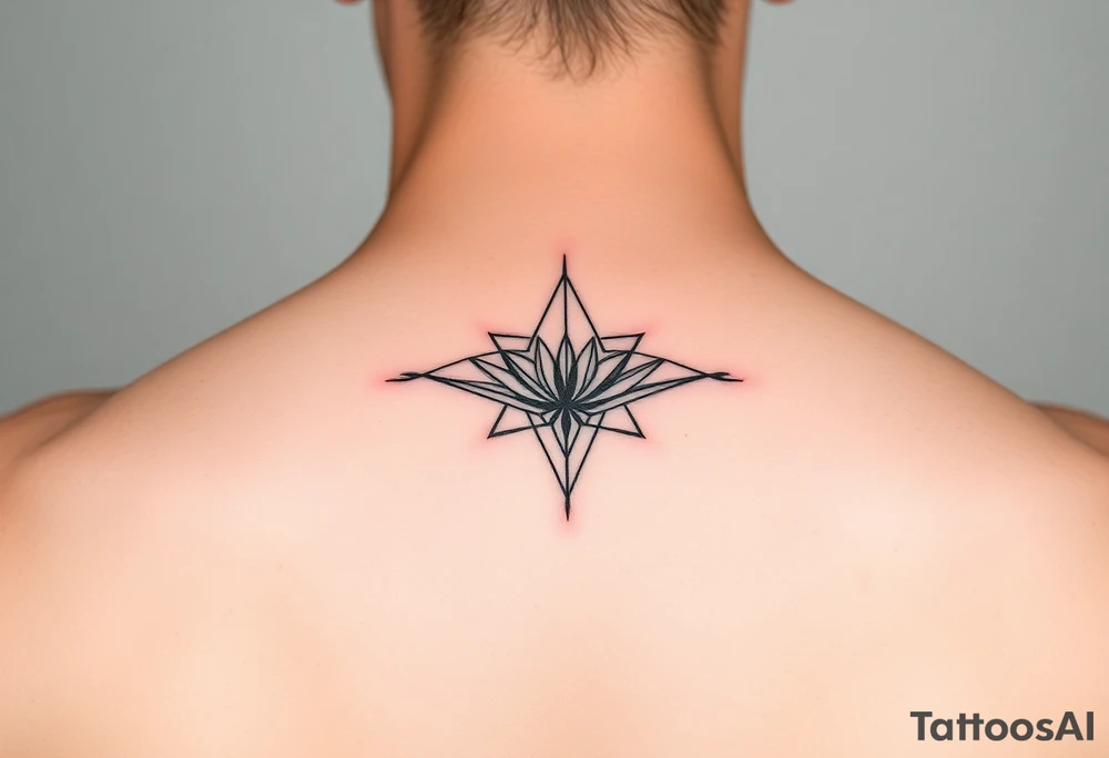 Simple abstract feminine tattoo tattoo idea