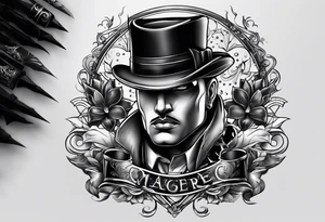 GANGSTER tattoo idea