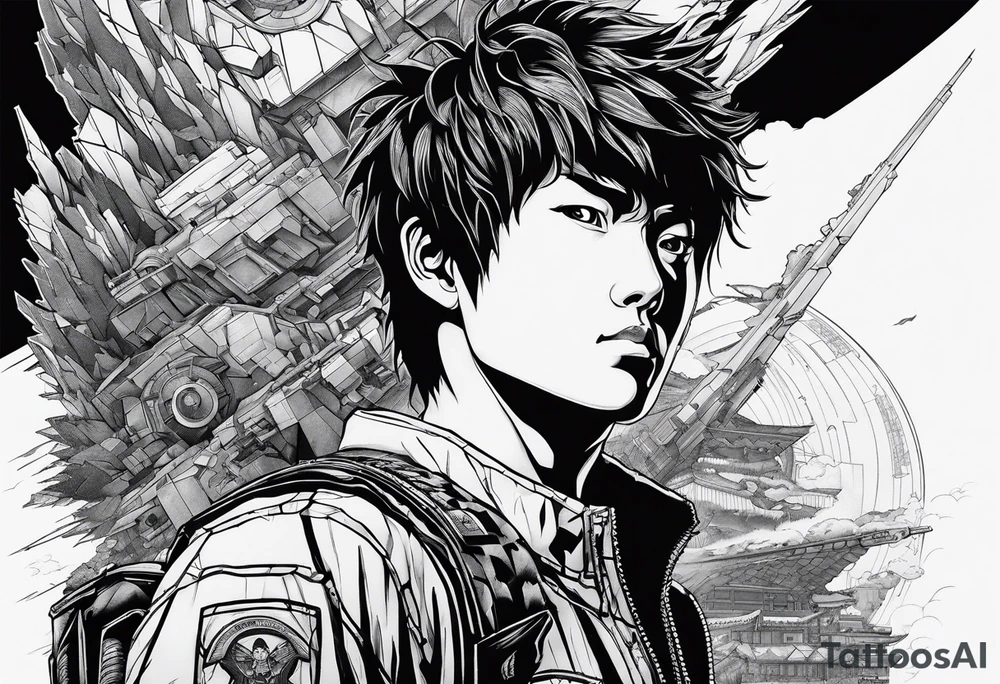 Akira kaneda tattoo idea