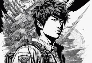 Akira kaneda tattoo idea