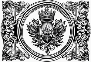escudo espartano tattoo idea