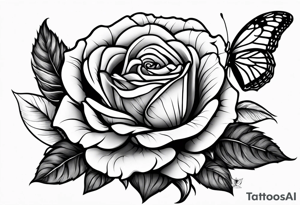animal flower rose, sunflower, tattoo idea