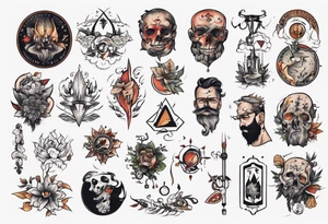 man getting a tattoo tattoo idea