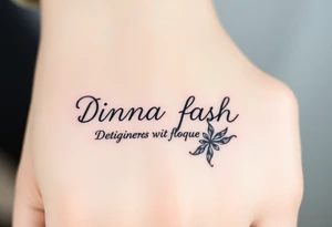 Dinna fash dragon fly celtique whit flower tattoo idea