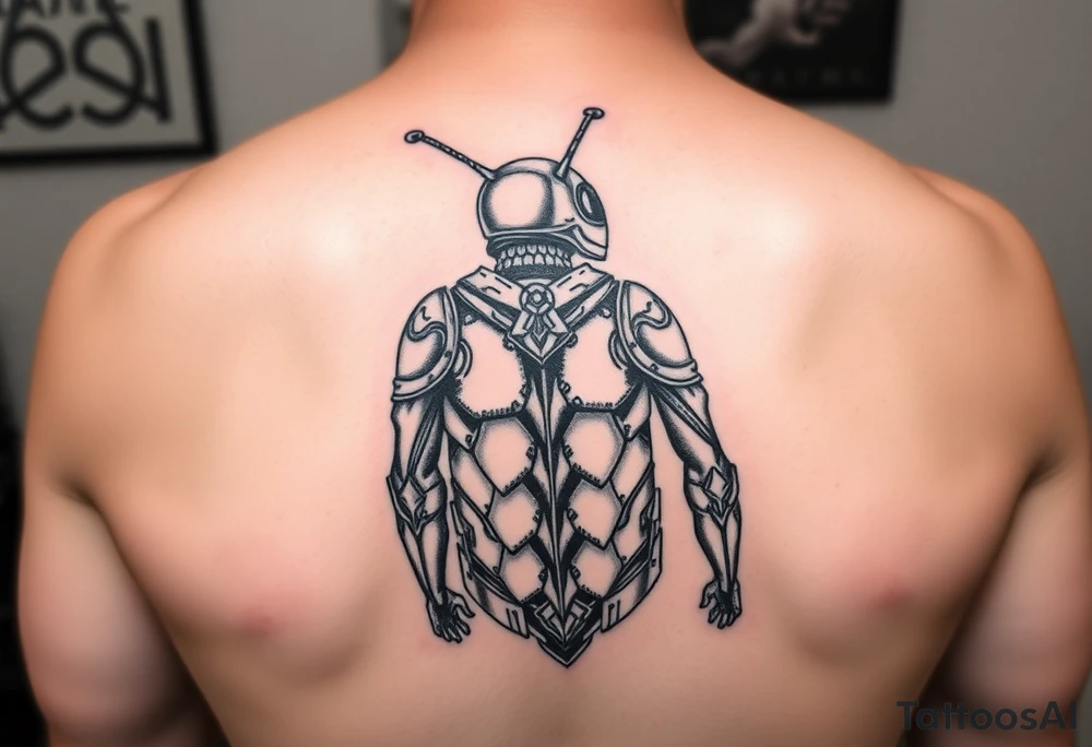 Ladybug westing armor tattoo idea