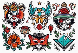old school tattoos tattoo idea