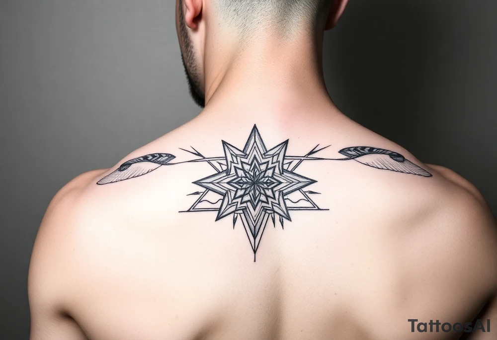 A giant man who looks biblical tattoo idea