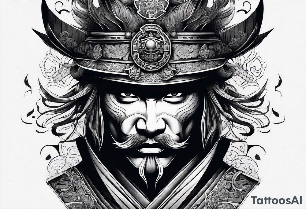 discipline  samurai tattoo idea
