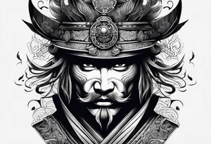 discipline  samurai tattoo idea