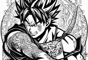 Natsu Dragneel tattoo tattoo idea
