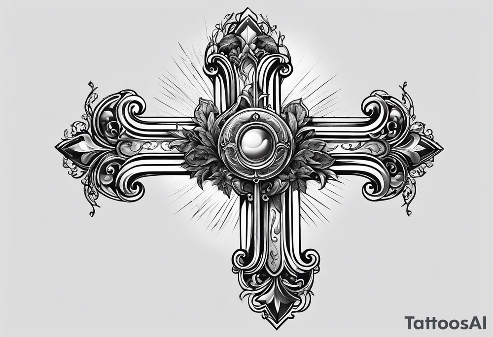 crosses tattoo idea