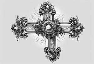 crosses tattoo idea