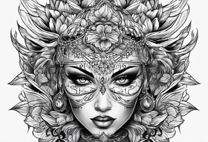 person saving other people tattoo idea
