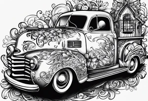 Gas tank Love tattoo idea