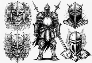Knight berserk tattoo idea