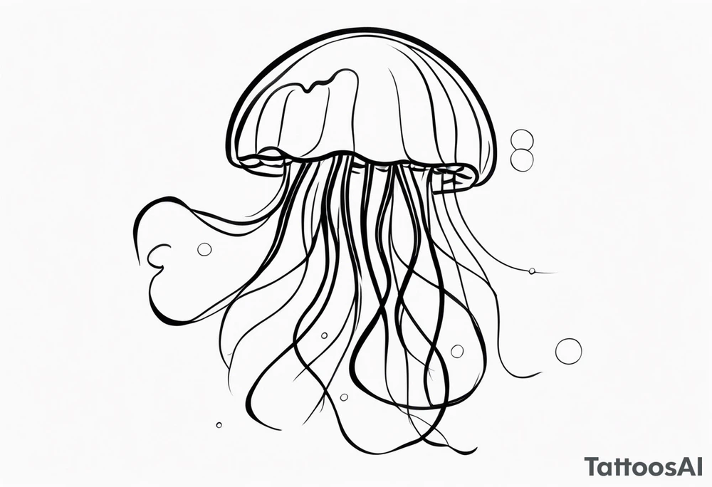 Jellyfish tattoo idea