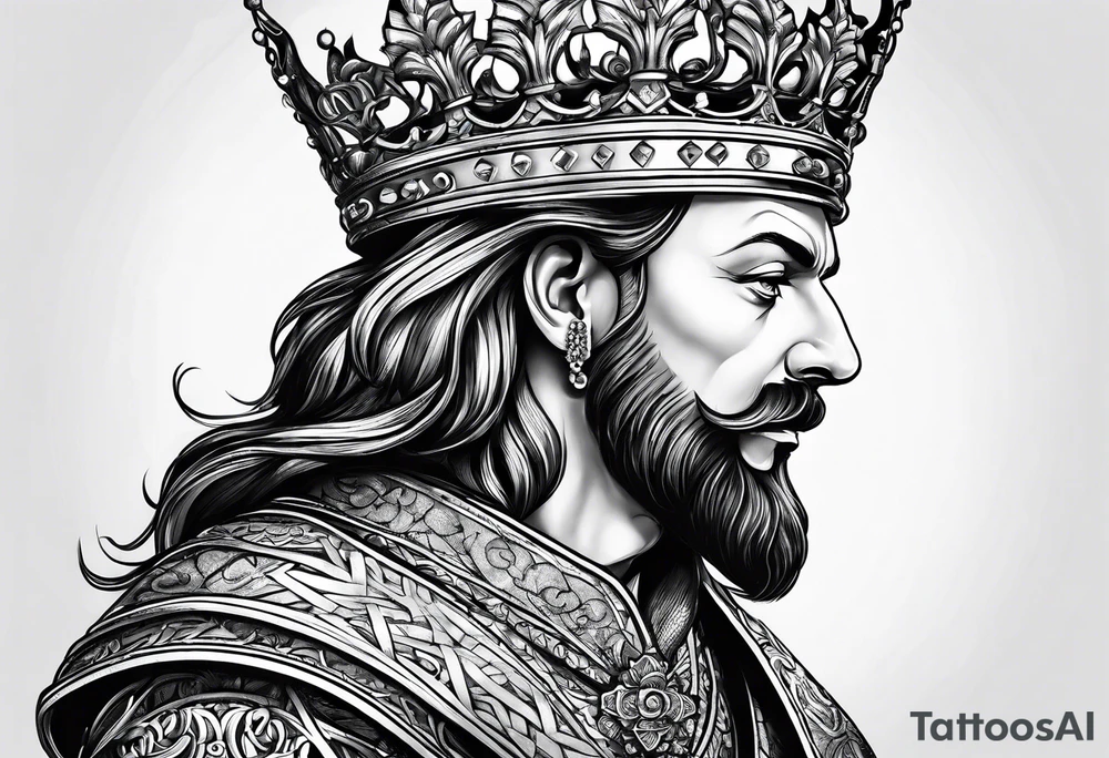 king Louis tattoo idea