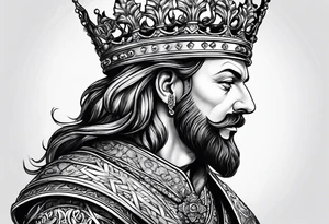 king Louis tattoo idea