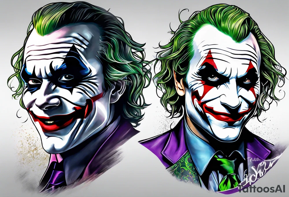 joker tattoo idea