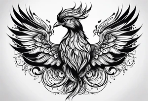 little pheonix tattoo idea