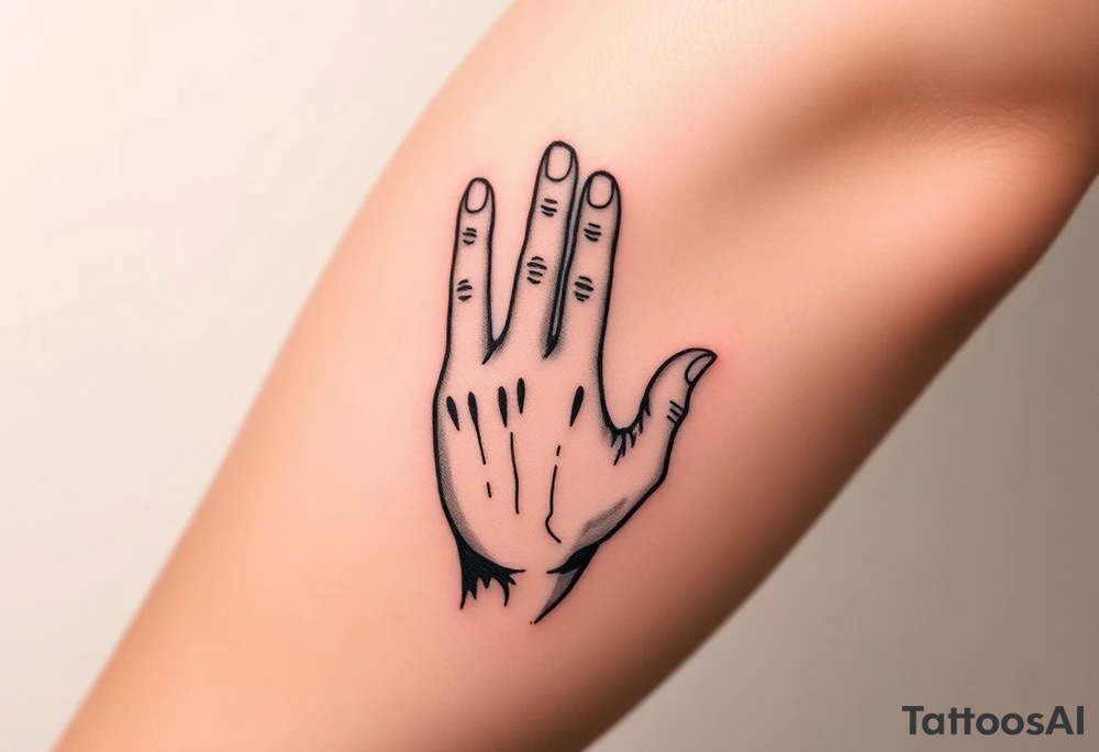 Michaelangelo hands reaching tattoo idea