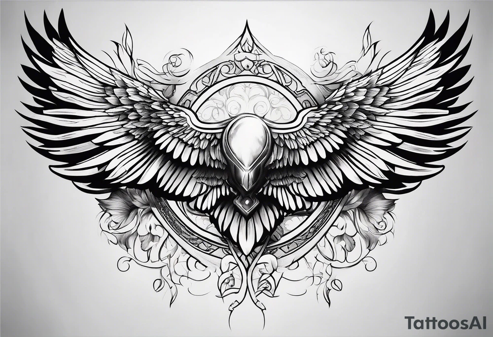 Wings tattoo idea