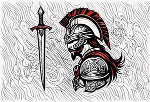 Way of the warrior tattoo idea