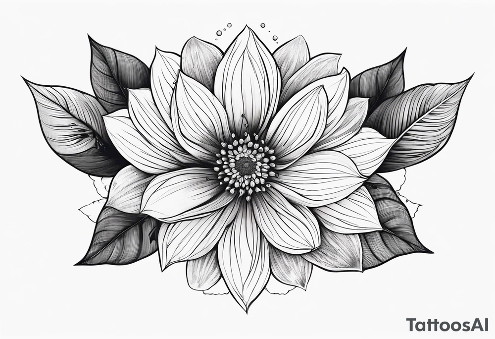 flower, nature tattoo idea