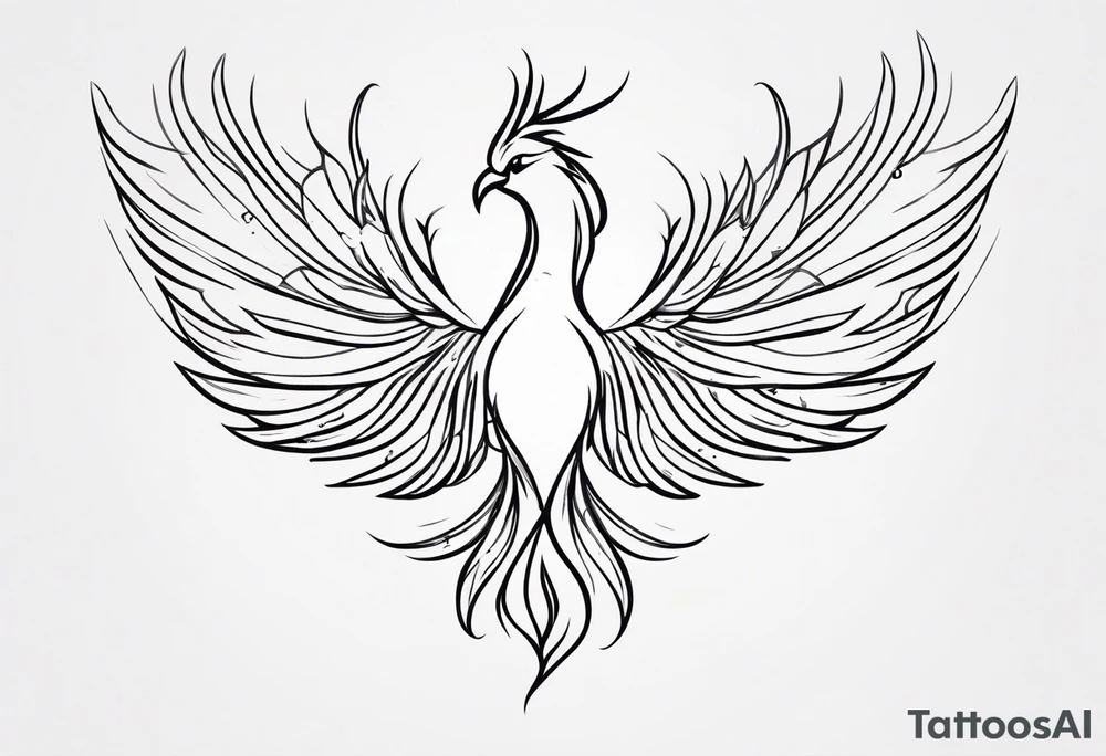 phoenix tattoo idea