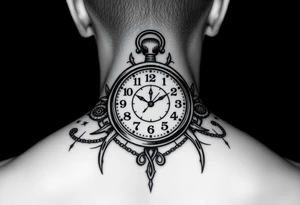 Demon Slayer, doctor who circles, Naruto, betrayed partner, survivors, pocket watch set for 11:11 tattoo idea
