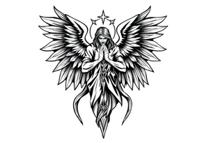 Holy Archangel, Biblical, Christian tattoo idea
