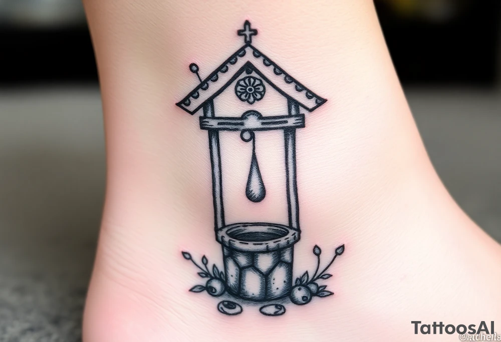 Wishing well tattoo idea