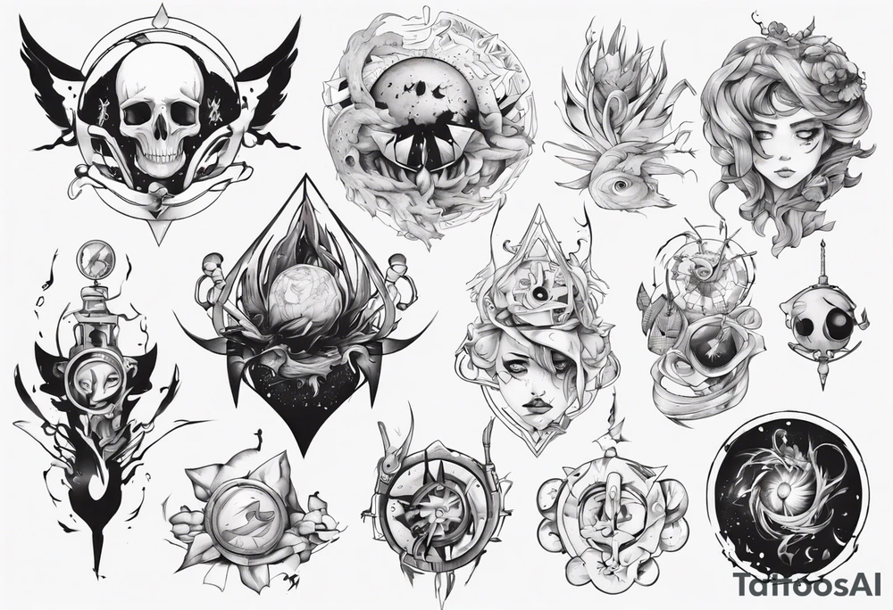 anime tattoo idea