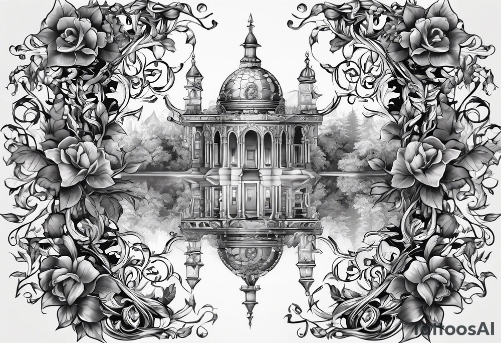 31.8742° N, 91.1366° W with ivy vines tattoo idea