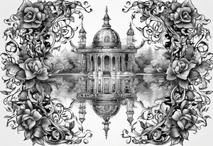 31.8742° N, 91.1366° W with ivy vines tattoo idea