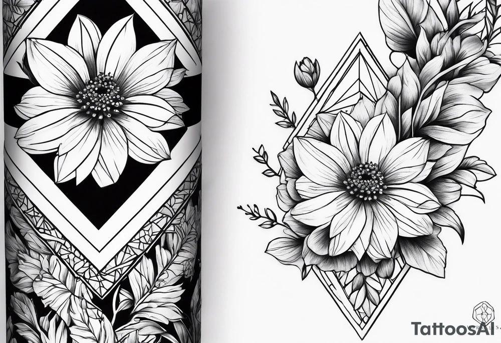 Wildflower, forearm tattoo idea