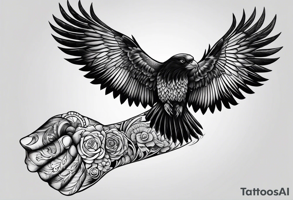 forearm strength, cool tattoo idea
