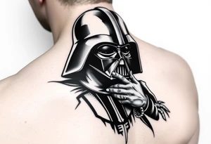 Darth vader Force Choking Director Krennic, “Be Careful Not to Choke On Your Admirations.” tattoo idea