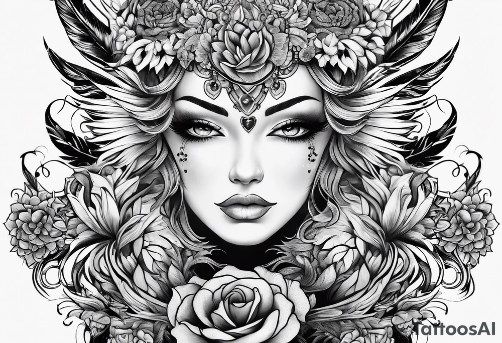 protección tattoo idea