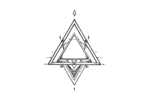 I want triangle. Spirit mind and body tattoo idea