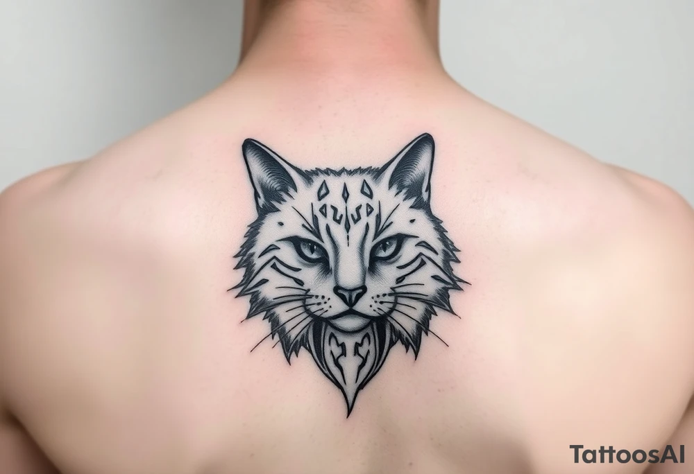 cat tattoo idea